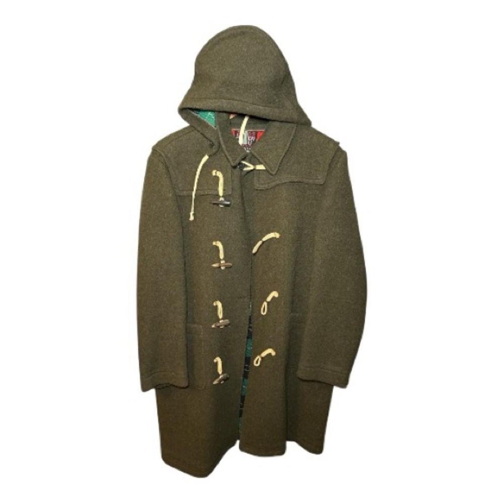 Vintage Loden King Alpine Loden Coat Size 40 Made In West Germany Wool Toggle